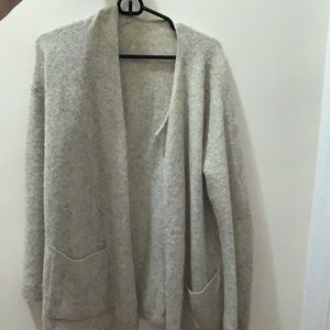 Long Aritzia cardigan sweater